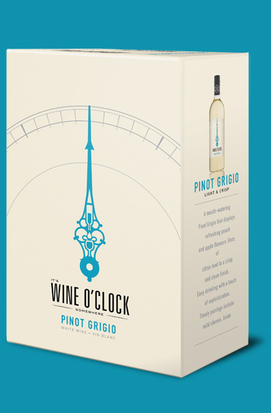 Wine O'Clock Pinot Grigio 3L