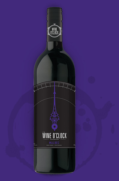 Wine O'Clock malbec Bottle